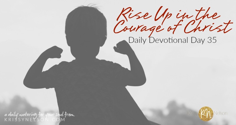 RISE UP IN THE Courage of Christ