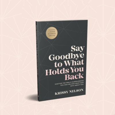 BOOK Say Goodbye to What Holds You Back (signed)